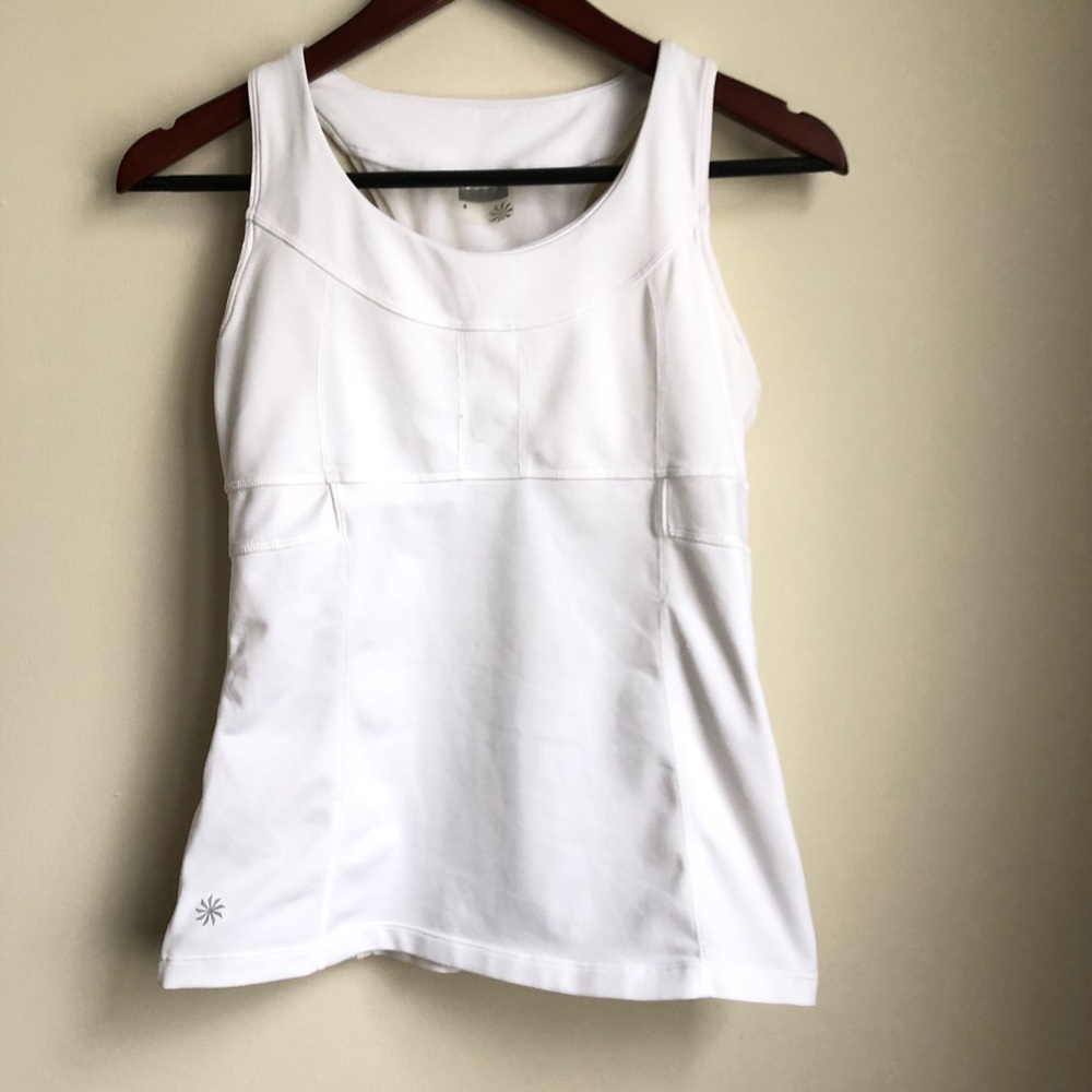 Athleta white tank top